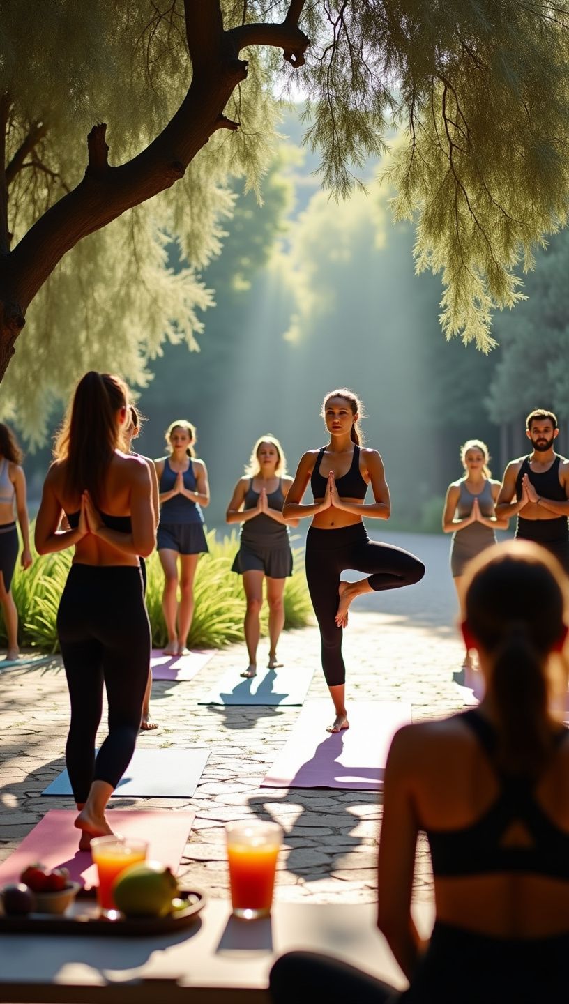 Προσωπικό του μπαρ να ετοιμάζει χυμούς μπροστά από τους πελάτες