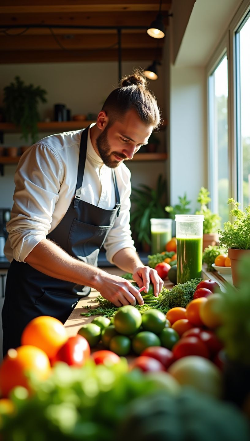 Φρέσκος χυμός από σπανάκι και αγγούρι σε γυάλινο ποτήρι.